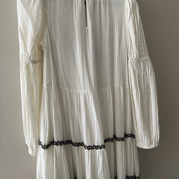 Ulla Johnson Ceres Tunic Dress - Blanc, size 12 - Picture 6 of 8